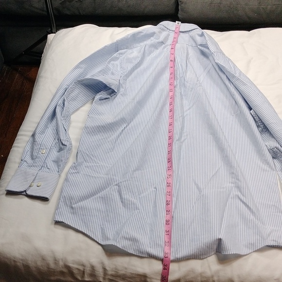 Chaps men's dress shirt size 15/15 1/2(32/33) - Picture 8 of 10